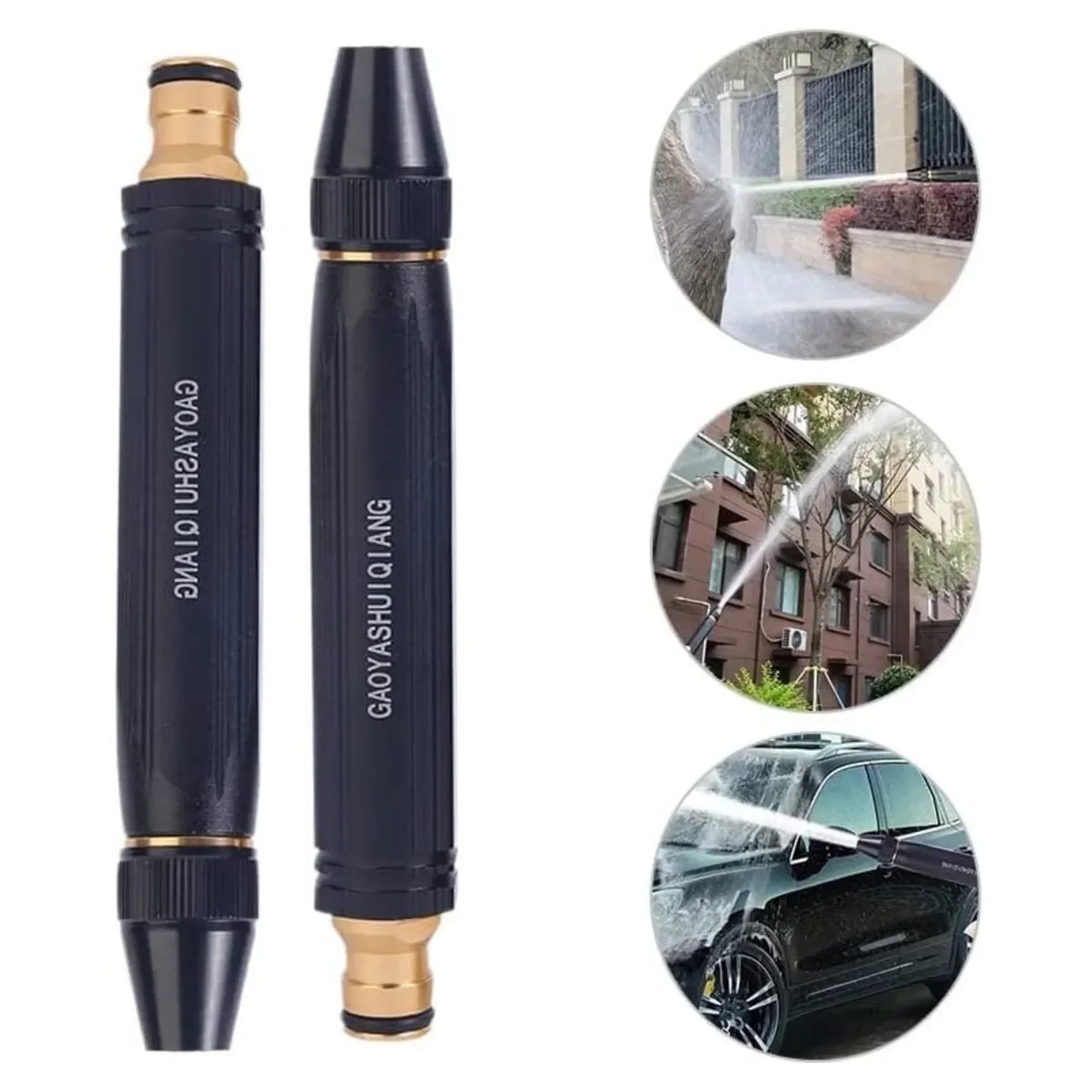 SED High Pressure Brass Water Spray Nozzle | Car Wash, Gardening & Home Cleaning | Buy 1 Get 1 FREE
