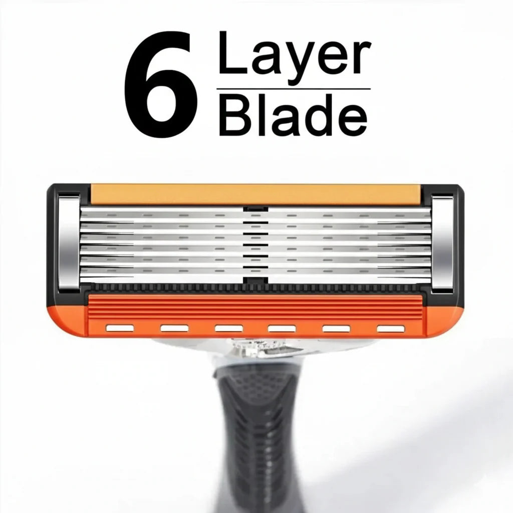 Smart Shave Pro Kit – 48 Advanced Razor Refills + Free Handle Included